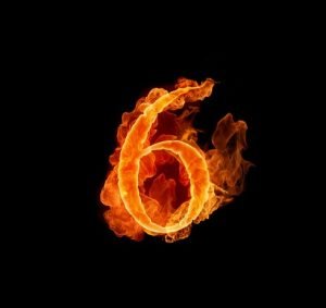 Adivinaci+¦n mediante el n+¦mero seis